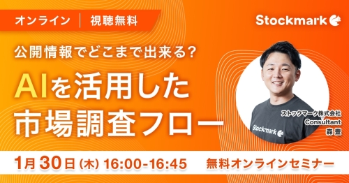 AIを活用した市場調査フロー